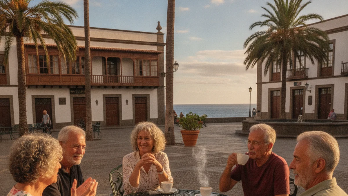 Retirees 65+ community in Gran Canaria